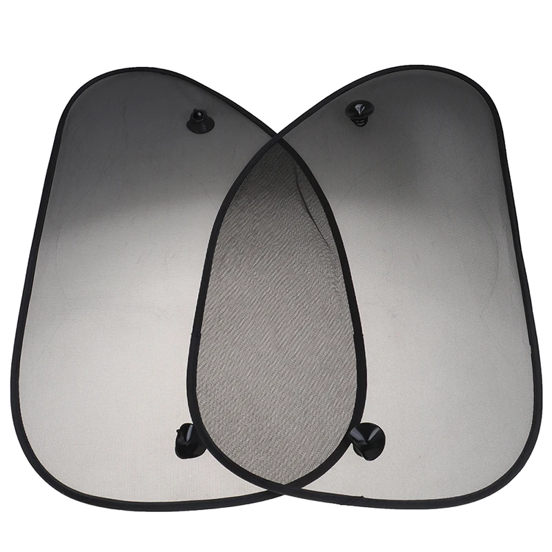 

Hot sale 2X Car Side Window Sun Shade Curtain Rear Anti UV Kid Baby Block Mesh Applicable