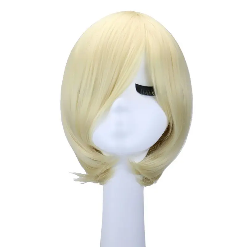 Мужской Аниме косплей парик мужские короткие Юри! На ICE Yuri on Ice Yurio Plisetsky