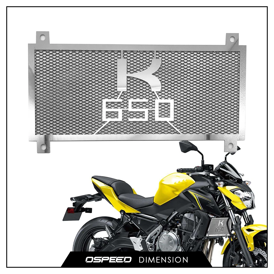 Для Kawasaki Ninja650 ниндзя 650 Z650 2017 2018 2019 радиатор мотоцикла Защитная крышка с воздушным