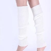 1pair stylish women kniting leg warmer winter knit crochet fashion lady legging foot warmer bth