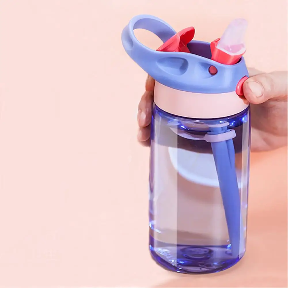 480 мл Милая портативная нержавеющая сталь для спорта на открытом воздухе бутылка