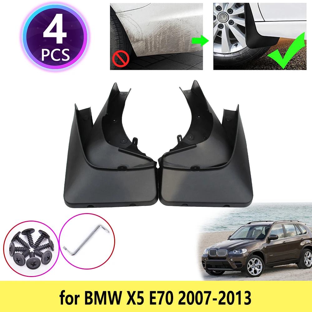 Защита кузова передних колес с крыльчатками для автомобиля BMW X5 E70 2007 2008 2009 2010 2011 2012 2013.