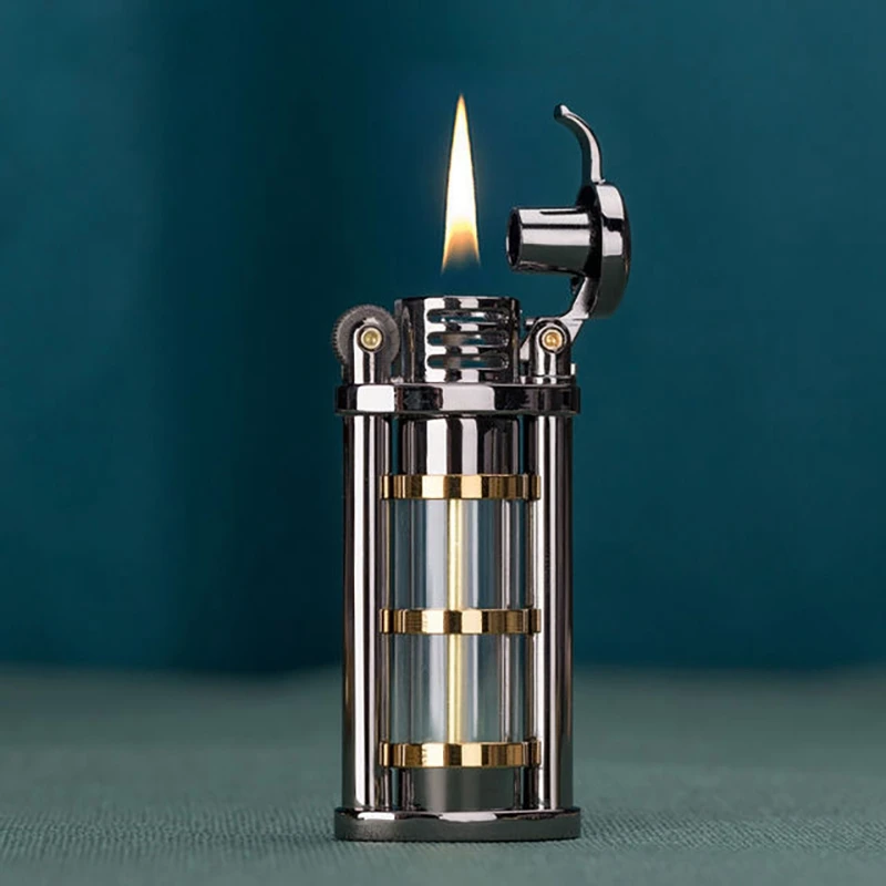 Бензиновая керосиновая Зажигалка Zorro прозрачная масляная корзина креативный
