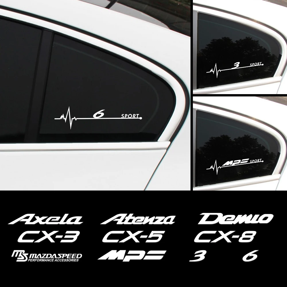 2 предмета в комплекте светоотражающие наклейки для автомобиля боковое окно