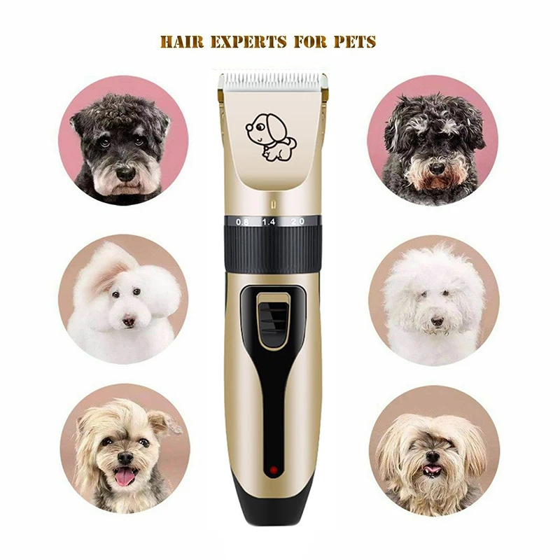 8 шт. перезаряжаемая машинка для стрижки собак|Триммеры собак| |