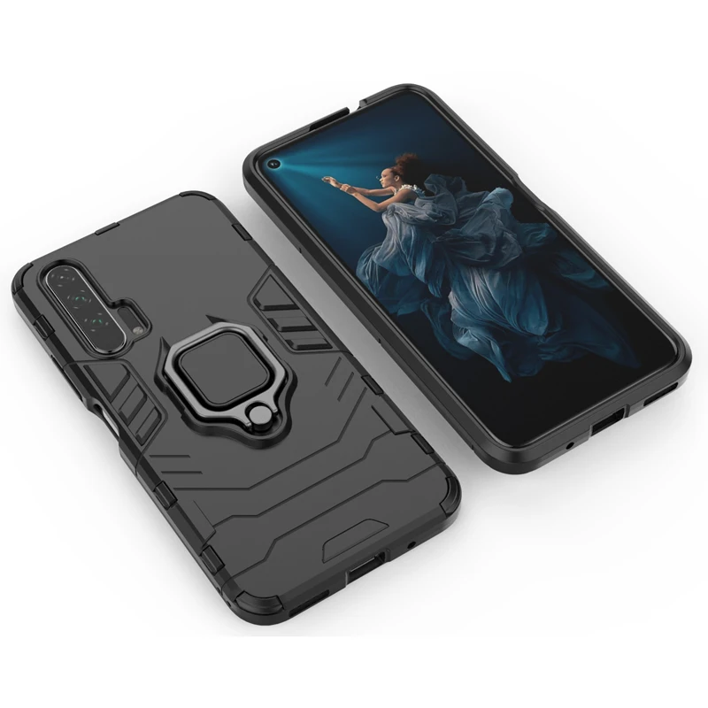Чехол для телефона Honor 20 Pro с магнитным кольцом на палец | Мобильные телефоны и