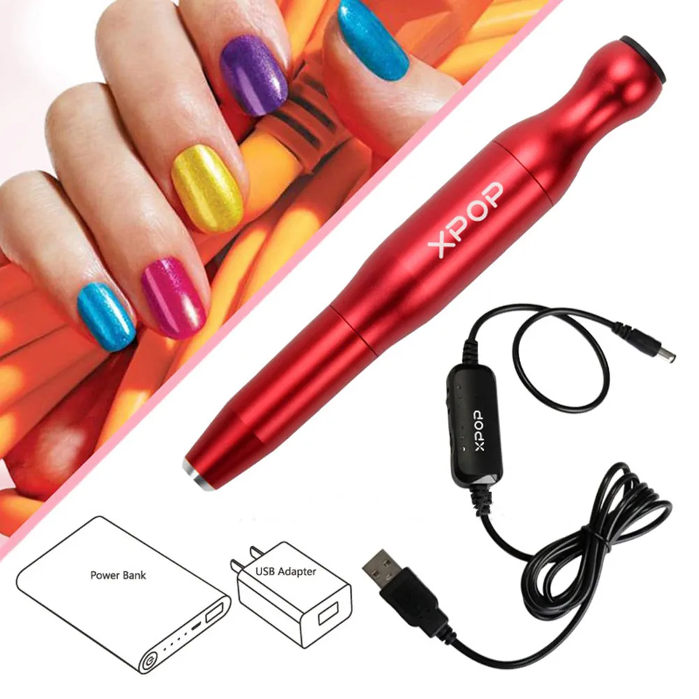 Портативный электрический сверлильный станок для маникюра педикюра инструменты