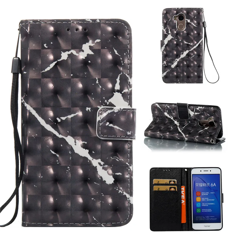 3D мраморный Блестящий Плетеный Бумажник кожаный чехол для телефона подставка ID