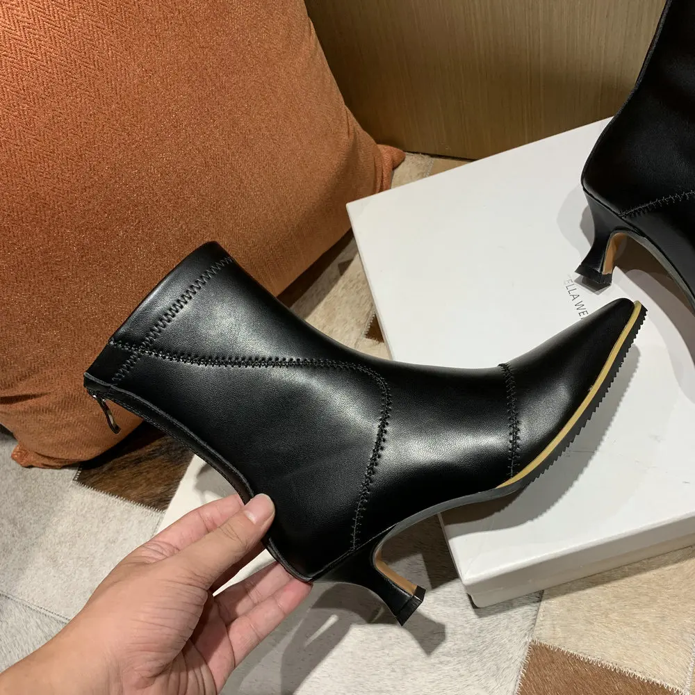 

Ботинки женские SKLFGXZY, из натуральной кожи, зимние, теплые