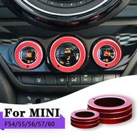 car air conditioning panel control knob decorative cover for mini one cooper f54 f55 f56 f57 f60 countryman interior accessories
