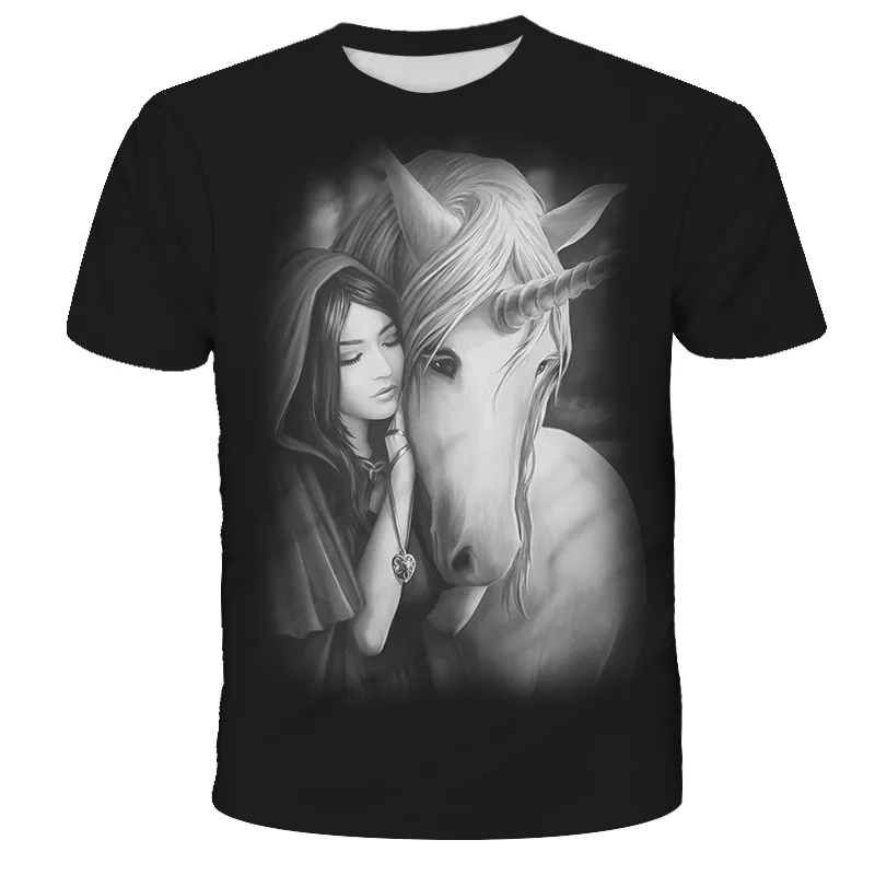 

Horse Grapghic 3D Printed Men T Shirt Casual Summer Funny Animal Round Neck Short Sleeve Oversized Male T Shirt Men Clothing 6XL