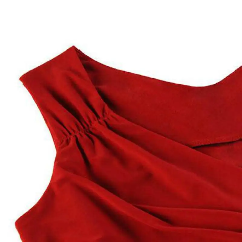 Горячая Распродажа 2019 красное сексуальное платье с глубоким V образным вырезом