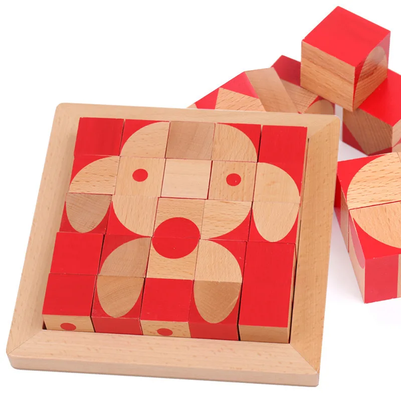 

Развитие мозга, настольные игры для раннего развития, шестисторонние блоки-кубики, детские развивающие игрушки