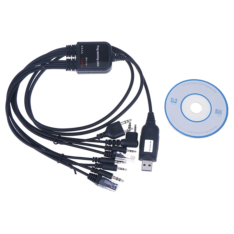 8 в 1 компьютерный USB Кабель для программирования kenwood baofeng motorola yaesu icom удобная