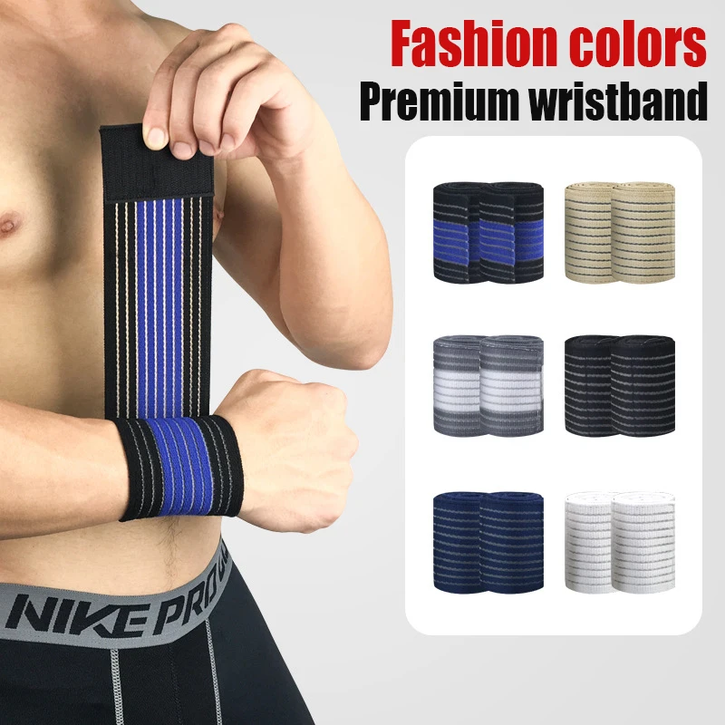 1 шт эластичная спортивная повязка браслет ручной тренажерный зал Поддержка