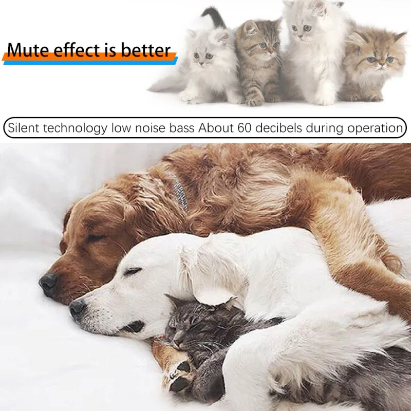 

3 in 1 Dog Hair Trimmer USB Rechargeable Professional Pets Hair Trimmer For Dogs Cats Pet Hair Clipper Grooming Kit