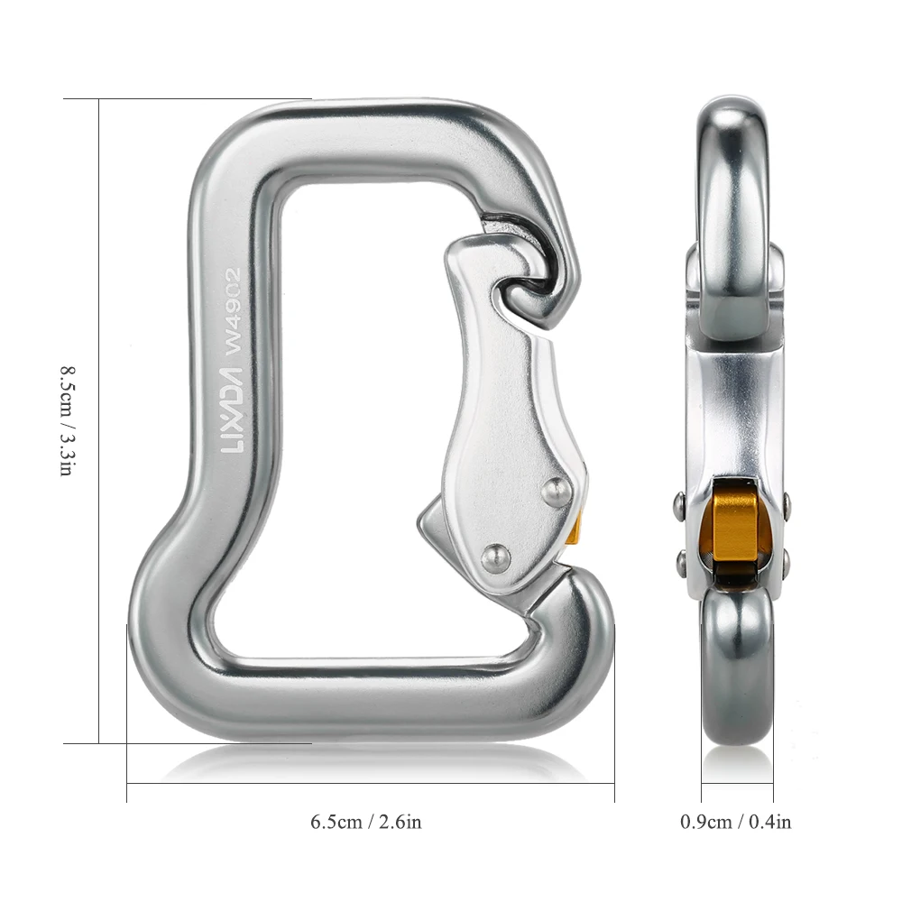 Наружное оборудование для скалолазания карабин 18 кН параплана парашютный | Спорт