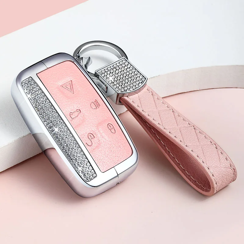 Роскошный Алмазный автомобильный чехол для ключа с дистанционным управлением Land