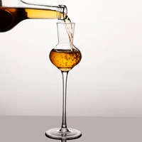 120ml whiskey scent wine cup goblet scotland whisky smelling crystal cup brandy snifter tulip aroma professional tasting glasses