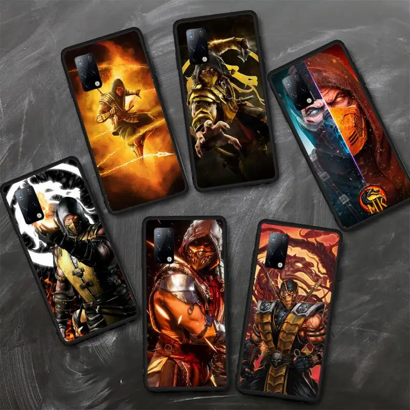 Чехол для телефона Scorpion Mortal Kombat Huawei Y7 Y9 Y6 Y5 Y8 8S 8P Nine 3 4 5 6 7 pro 2018 2019 4g 5g se Fundas