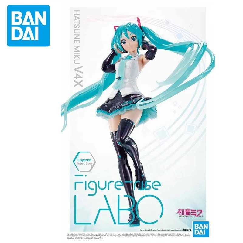 

Фигурка Bandai в сборе-лазай, фигурка японского Аниме Хацунэ Мику V4X, экшн-фигурка из ПВХ, декоративная модель, детская игрушка
