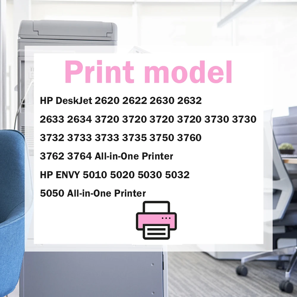Черные и цветные картриджи для принтера Afotrunat 304 XL совместимы с HP 304XL Deskjet 3758 3755 3752