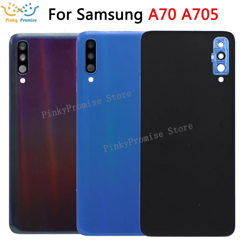 Задняя крышка батареи для samsung Galaxy A70 A705 SM-A705F задняя дверь Корпус чехол Замена для samsung a70
