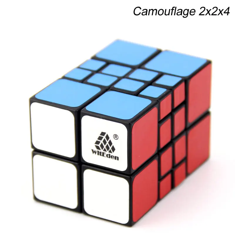 Оригинальный высококачественный Расширенный камуфляж 2x2x4 магический куб