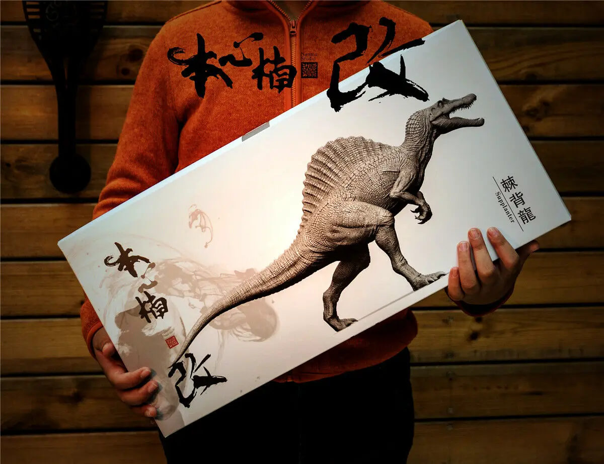 Древесина фебе Studio 1/35 весы Spinosaurus вытеснитель &quotМир Юрского периода&quot динозавра