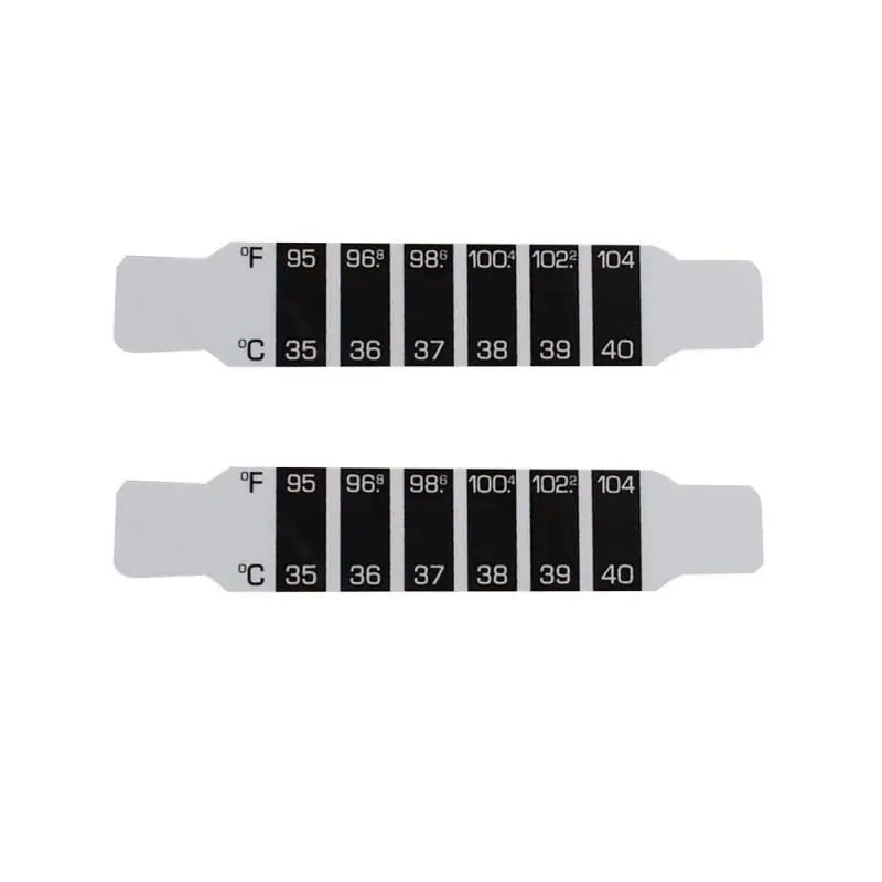 

LCD Color Changing Temperature Sticker Reusable Simple Convenien Thermometer Body Baby Child Temperature Control Tools Home Tool