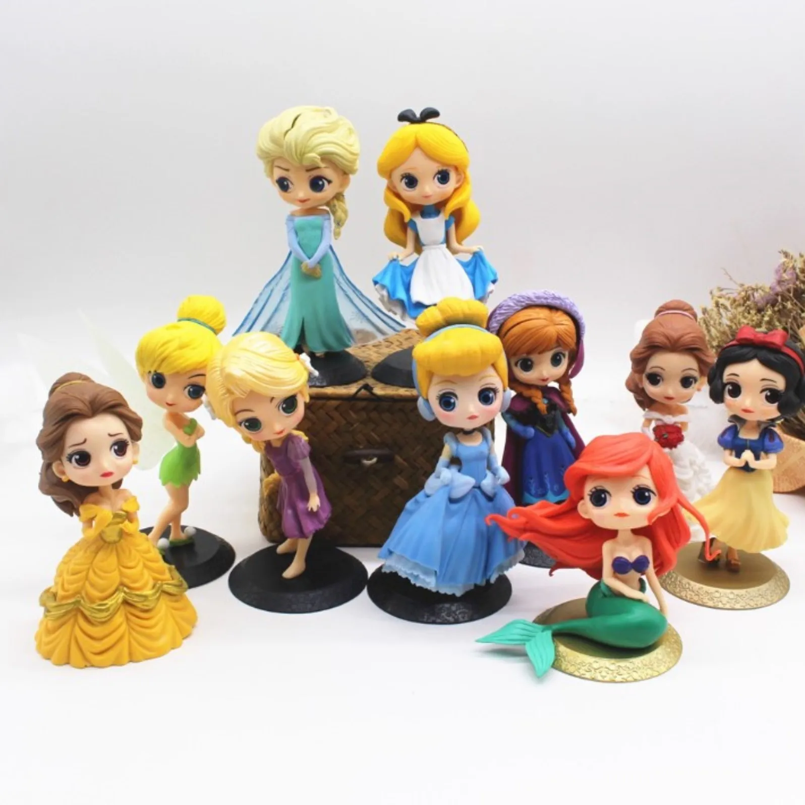 Принцесса Кекс украшение для кексов Топпер мультфильм белая все Русалка Девушки