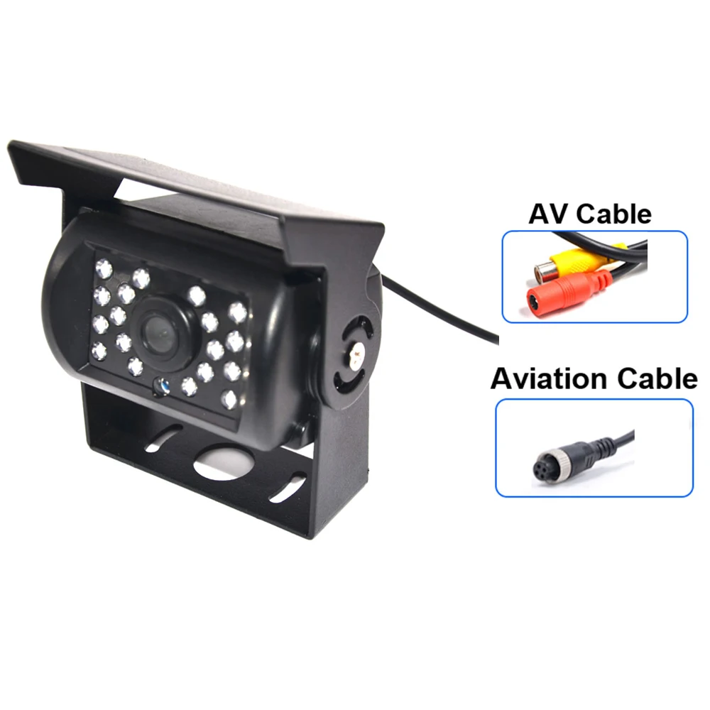 

Car Truck Camera CCD HD for School Bus Trailer Pickups RV Rear View Backup Vision with 24V infrared IR