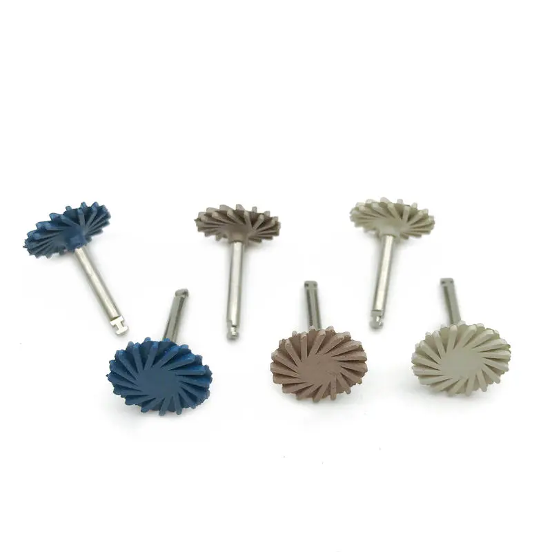 6 шт./компл. зубная композитная смола набор для полировки дисков спиральная