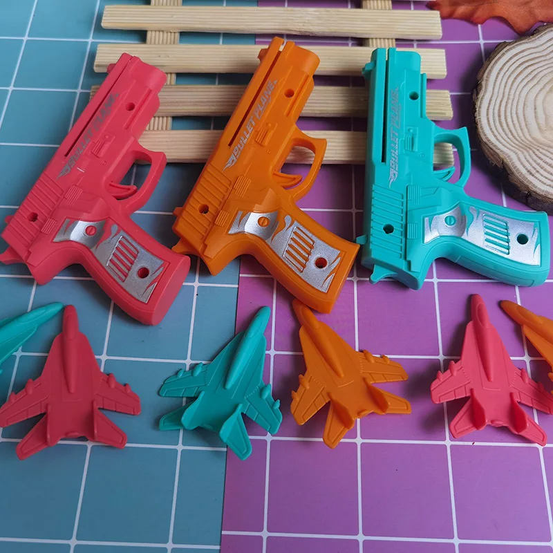 Мини-катапульта самолет игрушечный пистолет пусковой для стрельбы настольная