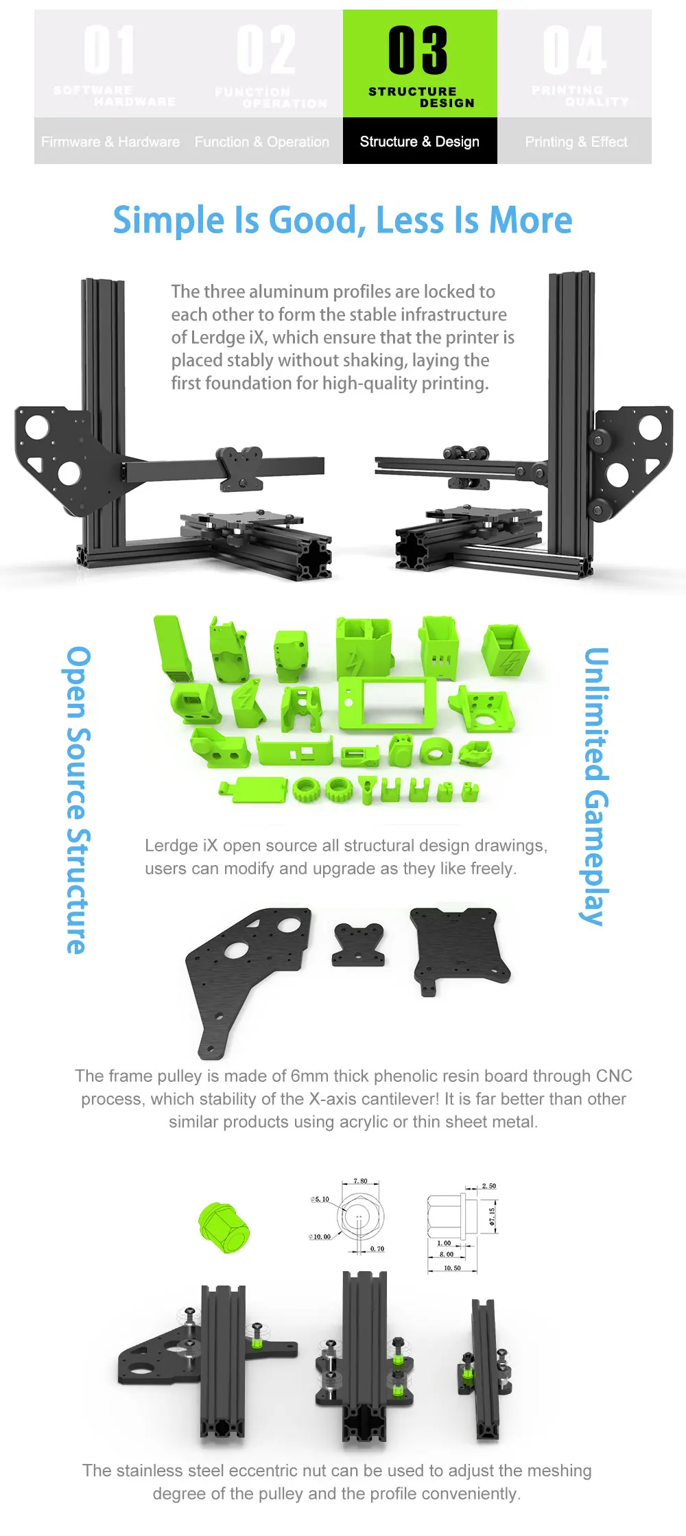 best cheap 3d printer LERDGE 3D Printer PLA FDM High Precision Printing Upgraded DIY 3d printer Kit 3.5Touch Screen Z Board Size 180*180*180MM cheap 3d printer