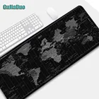 Коврик для мыши GuJiaDuo с картой, большой Настольный коврик для компьютерных игр, персонализированный пользовательский коврик для мыши Xxl, коврик для игровой мыши, Настольный коврик