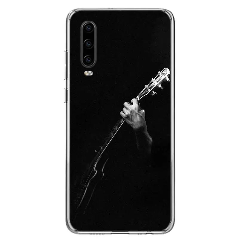Чехол для телефона с бас гитарными струнами Huawei P40 P30 P20 P10 Mate 10 20 30 Lite Pro P Smart Z Plus 2019 |