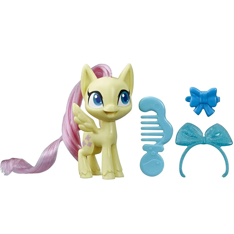 

Hasbro My Little Pony Princess Luna Twilight Sparkle Rarity Pinkie Pie Fluttershy Applejack Collection Model Doll Kids Toys Gift