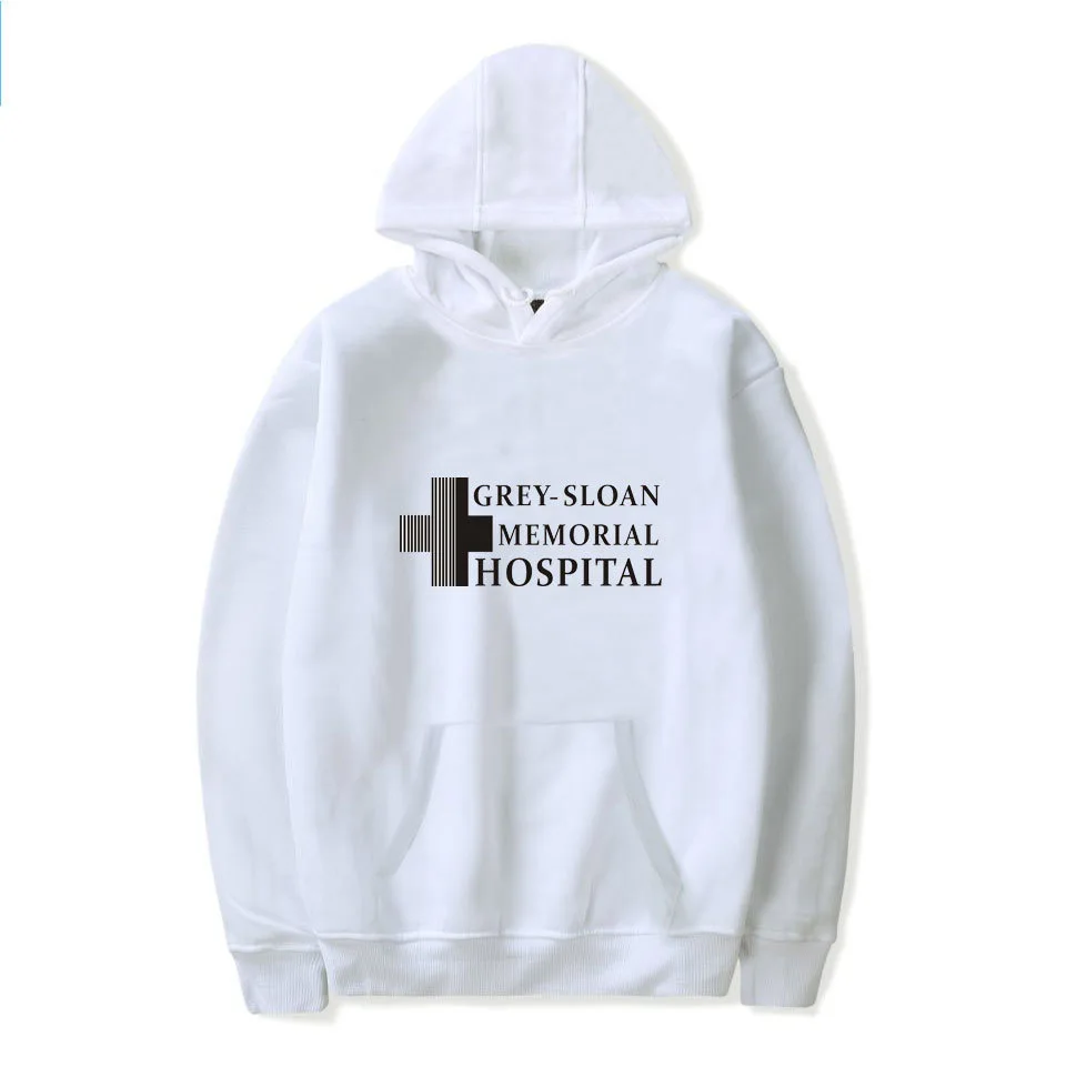 

Greys Anatomy Men Women Hoodies Hooded Casual Streetwear Long Sleeves Sweatshirts Boys Gilrs Tops Coats