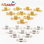 Alileader 1020 шт. металлические бусины для дредов, дредлоки, для увеличения объема, аксессуары трубки бусины золотого, серебряного цвета шарик для волос для косы Viking шарик для волос