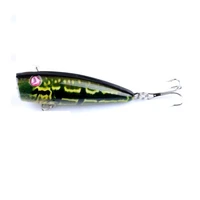 7cm 9g floating popper for lure fishing big fish in water surface in the river or stream