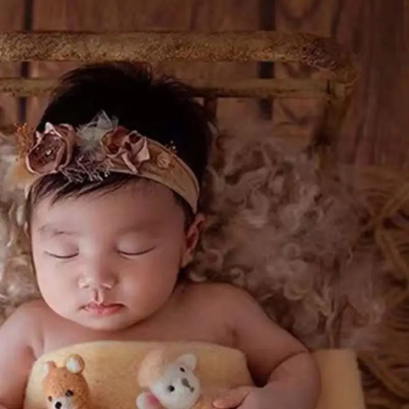 

Baby Photography Props Mat Basket Decoration Full Moon Infants Newborn Hundred Days Photo Pad