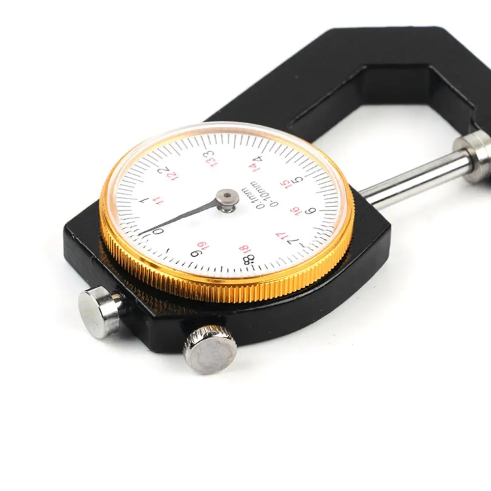 Толщиномер измеритель толщины кожи и бумаги диапазон 0-10 мм | Инструменты