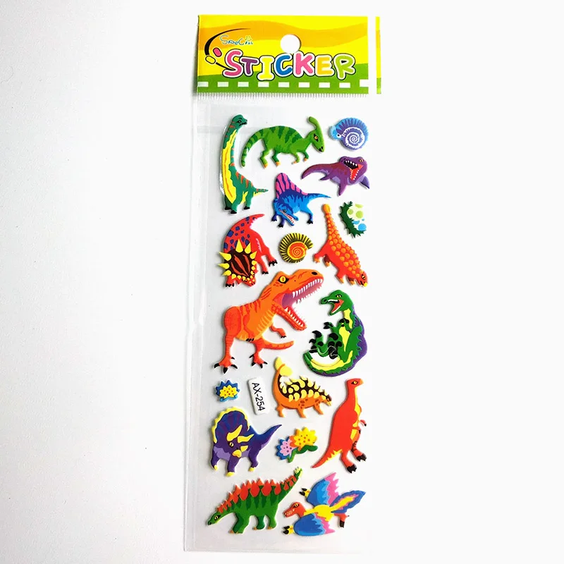 

10Pcs Stickers Scrapbooking Stationery 3D Kawaii Butterfly Sticker Decoration School Supplies Random