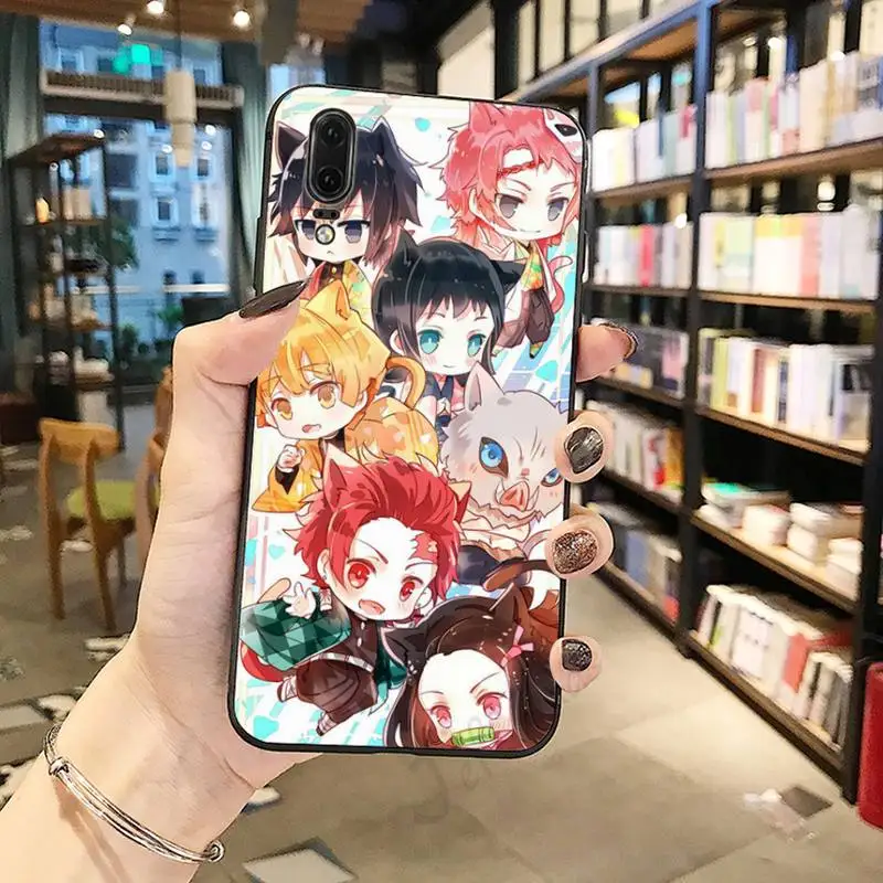 

Kamado Nezuko Kimetsu no Yaiba Demon Slayer Phone Case For Huawei honor Mate P 10 20 30 40 Pro 10i 9 10 20 8 x Lite