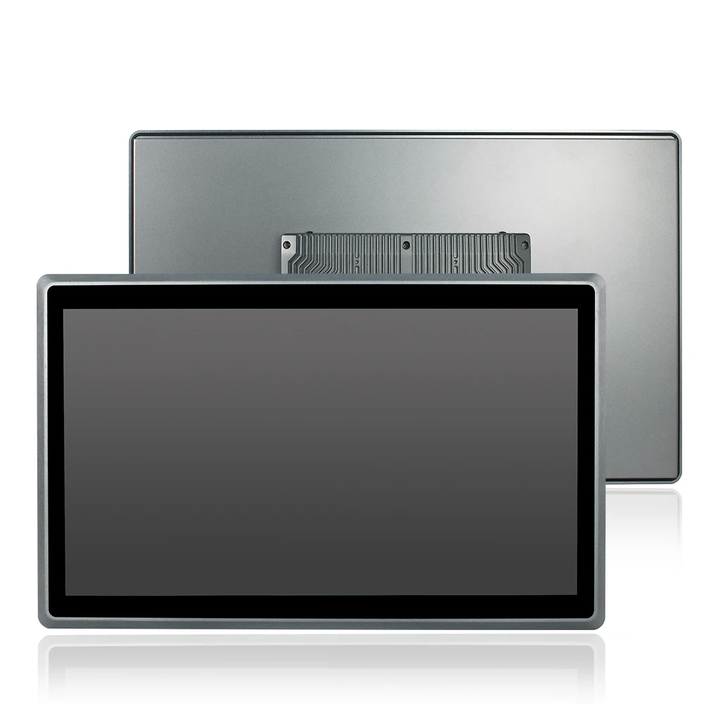 

24" embedded touch screen computer Intel Quad Core J1900 CPU mSATA TPM 2.0 USB/COM/LAN for Windows7/8/10, Linux, Ubuntu