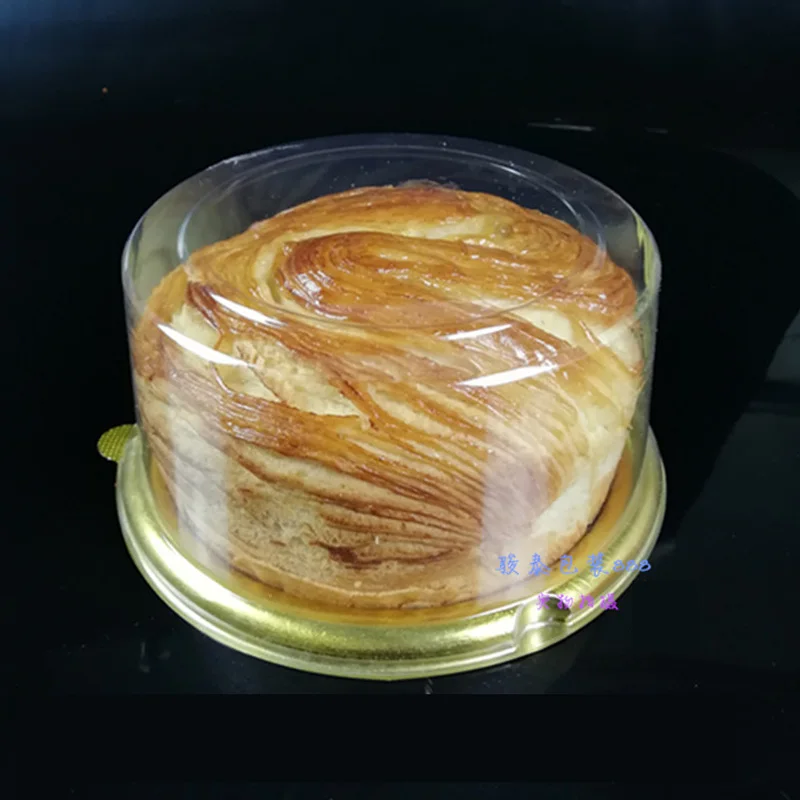 30 комплектов прозрачная пластиковая упаковка для торта коробки выпечки хлеба