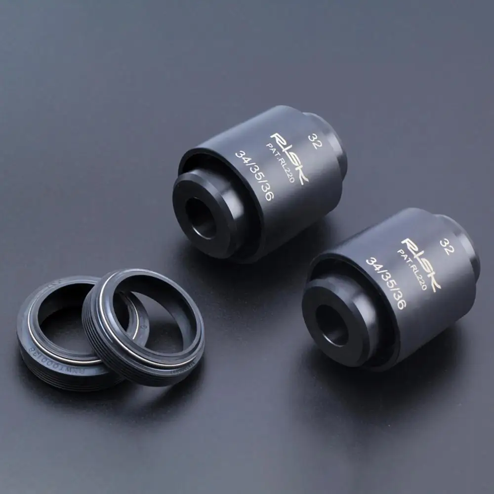 

Mountain Bicycle Front Fork Dust Seal Installation Tool Kit For Fox Rockshox 32/34/35/36mm Pipe Diameter Driver Tool bike tools