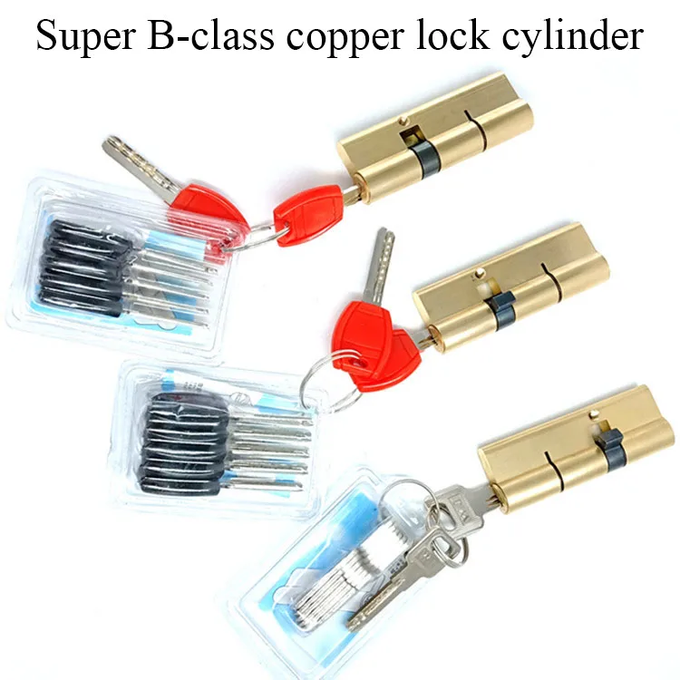 Европейский стандарт Блокировка цилиндра лезвие разрыв анти рычаг нержавеющая