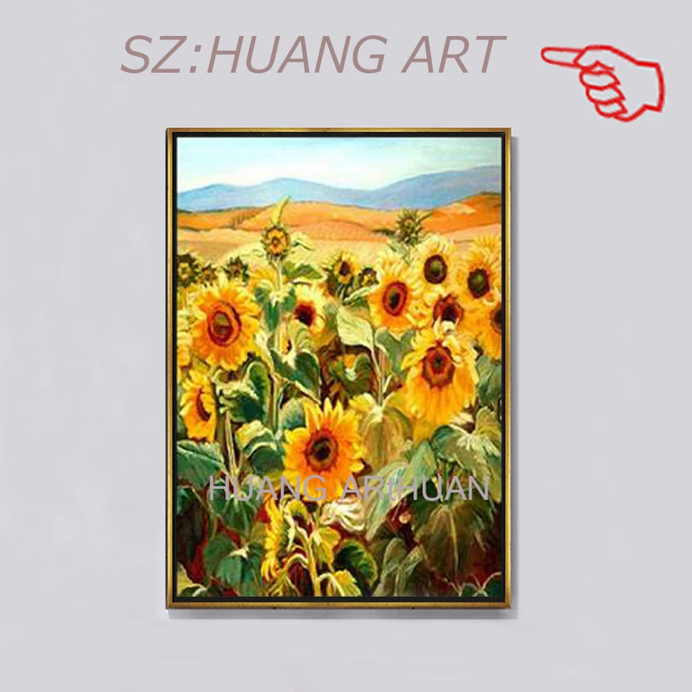 Домашний декор акриловая живопись художественная картина ручная роспись холст
